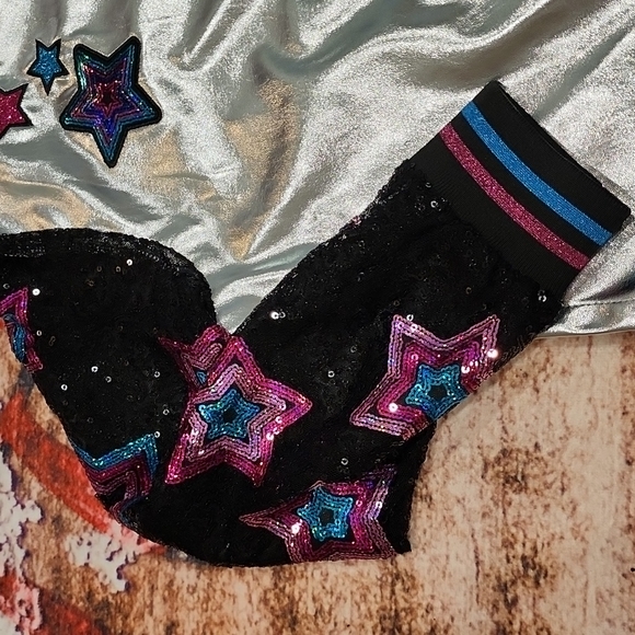 Shiny Silver LOL Suprise bomber jacket - Picture 3 of 8